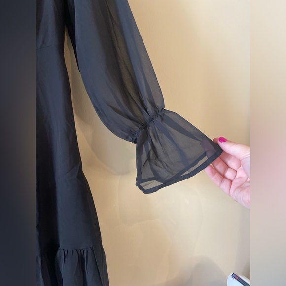 AREA STARS High neck long sleeve dress - Picture 3 of 8